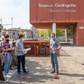 Tecnologie geologiche per una città sostenibile in Piazza della Scienza